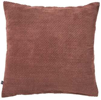 Kussen met blokjes - roze - 60x60 cm