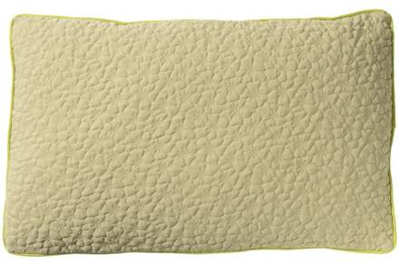 Kussen piping - groen - 30x50 cm