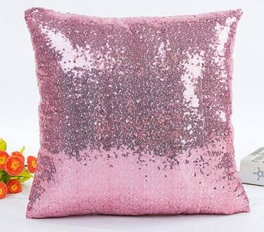 Kussen sets huishoudelijke producten buitenlandse handel Europese stijl pailletten kussensloop 40*40 cm Roze
