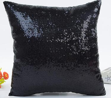 Kussen sets huishoudelijke producten buitenlandse handel Europese stijl pailletten kussensloop 40*40 cm zwart