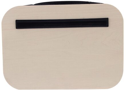 Kussen Stand Mini Dutje Thuiskantoor Telefoon Houder Multifunctionele Knie Schrijven Met Handvat Reizen Draagbare Schoot Bureau Voor Pc Tablet Beige