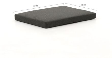 Kussen t.b.v. ROUGH-B lounge tuintafel 90x70cm - Laagste prijsgarantie! Taupe