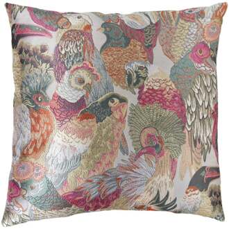 Kussen vogels - multikleur - 45x45 cm