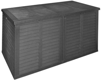 Kussenbox / Opbergkist / Opbergbox voor o.a. tuinkussens 750L - 155 x 66 x 80 cm - Zwart