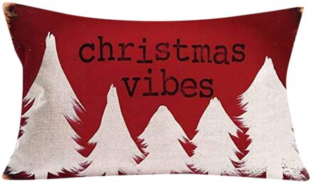 Kussensloop 30*50 Rechthoek Kussenhoes Zijde Sierkussen Case Kussensloop Gratis F13