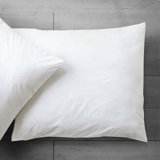 Kussensloop Katoen: 2-PACK - Crème - Fresh And Co - 60x70 Cm - Katoen - Dekbed-Discounter.nl - 60 x 70