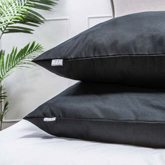 Kussensloop Luna Uni: 2-PACK - Luna Bedding - 60x70 Cm - Microvezel - Dekbed-Discounter.nl