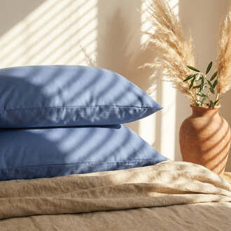 Kussenslopen Blauw Dreamhouse (2-stuks)