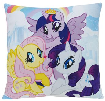 Kussentjes My Little Pony 35 x 35 cm - Knuffelkussen Multikleur