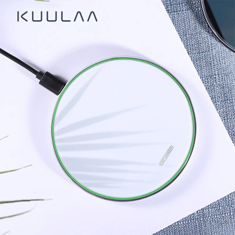 KUULAA 10W Qi Wireless Charger For iPhone 11 Pro XS Max X Xr 8 Induction Fast Wireless Charging Pad For Samsung S20 Xiaomi Mi 9