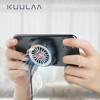 KUULAA Mobile Phone Radiator Gaming Universal Phone Cooler Portable Fan Cooling Heat Sink For Xiaomi iPhone Samsung Huawei