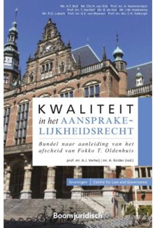 Kwaliteit in het aansprakelijkheidsrecht - Boek Boom uitgevers Den Haag (9462903204)