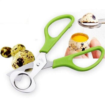 Kwarteleitje Schaar Rvs Cut Garde Ei Apparaat Duif Ei Schaar Vogel Opener Clipper Eierschaal Cutter Keuken Tool