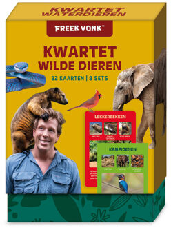 Kwartet Wilde Dieren - Freek Vonk - ImageBooks Factory