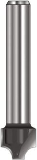 Kwartrondprofielfrees HM R5 kolf 8mm - 7912762