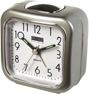 Kwartswekker Analoog Zilverkleurig