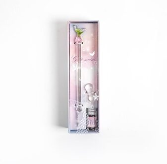 Kwasten Mermaid Glas Kroontjespen Set Voor Tekening Kalligrafie Handgemaakte Inkt Vulpen Voor Meisjes Vrouwen Briefpapier Journal 2