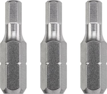 kwb Bit zeskant 6,0 - 25 mm INDUSTRIAL STEEL - 3 stuks