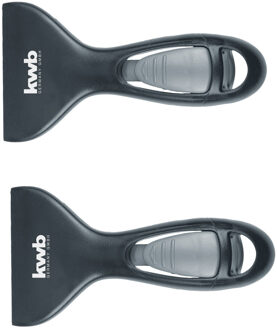 Kwb Raamschraper - 2x stuks - 6 x 1,9 cm - verfkrabber - trapeziummes