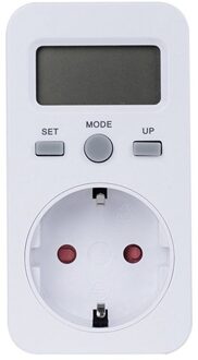 KWE-PMB03 Plug Socket Digitale Voltage Wattmeter Stroomverbruik Watt Energie Meter Ac Elektriciteit Analyzer Monitor