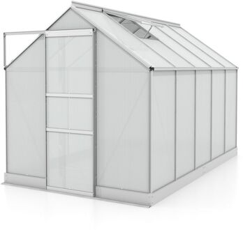 Kweekkas Apollo 6200 - Polycarbonaat 4mm - Aluminium - 195x323x207cm