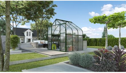 Kweekkas Diana 5000 - Polycarbonaat 4mm - Smaragd - 264x195x255cm