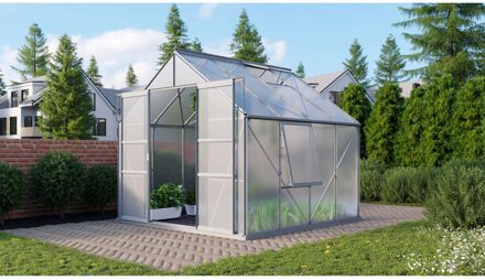 Kweekkas Meridian 2 6700 - Polycarbonaat 6mm - Aluminium - 257x258x232cm