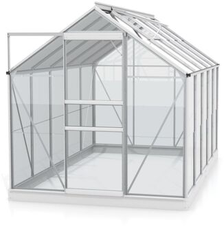 Kweekkas Planet 6200 - Veiligheidsglas 3mm - Aluminium - 195x321x207cm