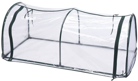 Kweekkas - tuintunnel - foliemodel met metalen frame - 130 cm - broeikas