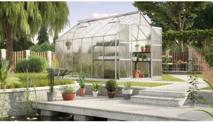 Kweekkas Uranus 9900 - Polycarbonaat 6mm - Aluminium - 257x383x248cm