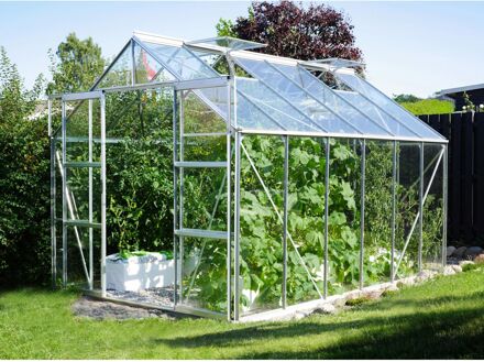 Kweekkas Uranus 9900 - Veiligheidsglas 3mm - Aluminium - 257x383x248cm