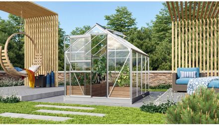 Kweekkas Venus 5000 - Veiligheidsglas 3mm - Aluminium - 195x257x197cm