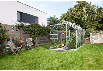 Kweekkas Venus 6200 - Veiligheidsglas 3mm - Aluminium - 195x321x197cm