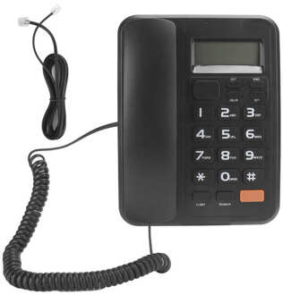KX-T2022CID Vaste Telefoon Thuis Bedrade Vaste Business Kantoor Snoer Desk Telefoon Zwart Telefono Fijo