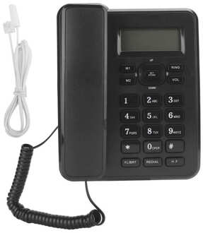 KX-T6001CID Vaste Telefoon Thuis Bedrade Vaste Business Kantoor Snoer Desk Telefoon Black