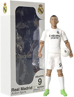Kylian Mbappe Real Madrid – Actiefiguur Voetballer (20 cm)