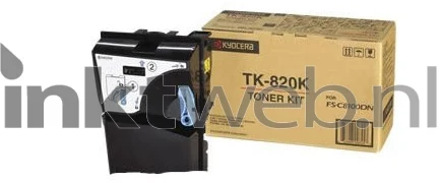 Kyocera-Mita TK-820 tonercartridge zwart standard capacity 15.000 paginas 1-pack