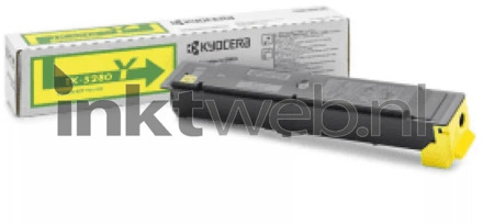 Kyocera-Mita toner TK-5280, 11.000 pagina's, OEM 1T02TWANL0, geel