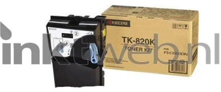 Kyocera TK-820 tonercartridge zwart standard capacity 15.000 paginas 1-pack