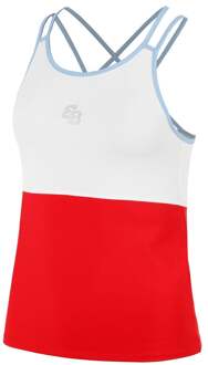 Kyoto Tanktop Dames-Rood - XL