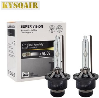 Kysqair 2Pcs D2S Vervanging 35W Hid-lampen 5500K Super Heldere 35W D4S Auto Hid Xenon Lamp d2 D4 Auto Verlichting Voor Toyota Lexus