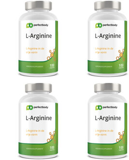 L-arginine Capsules 4-pack - 400 Capsules - PerfectBody.nl