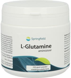L-Glutamine aminozuur 250 gr. - Springfield