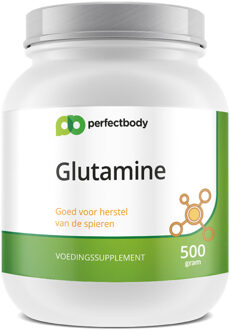L-glutamine Poeder - 500 Gram - PerfectBody.nl