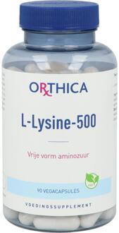 L-Lysine-500 Voedingssuplement - 90 Capsules