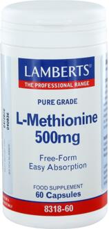 L-Methionine 500 mg 60 capsules