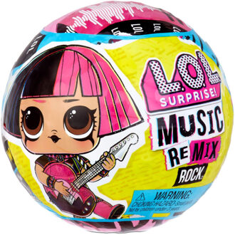 L.O.L. Surprise! Lol surprise remix rock - minipop van 7,5 cm - willekeurig