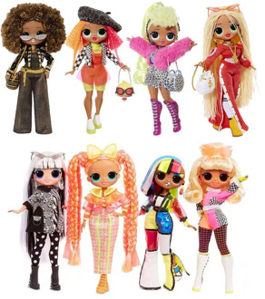 L.O.L. Surprise! O.M.G. Swag Neonlicious Lady Diva Royal Bee Fashion OMG LOL Doll with 20 Surprises