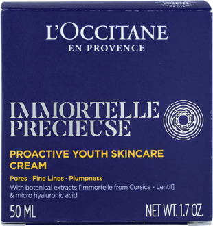l'occitane Immortelle Precious Cream50 ml. - maat