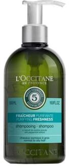 l'occitane Luxury Size Purifying Freshness Shampoo Vrouwen Voor consument 500 ml